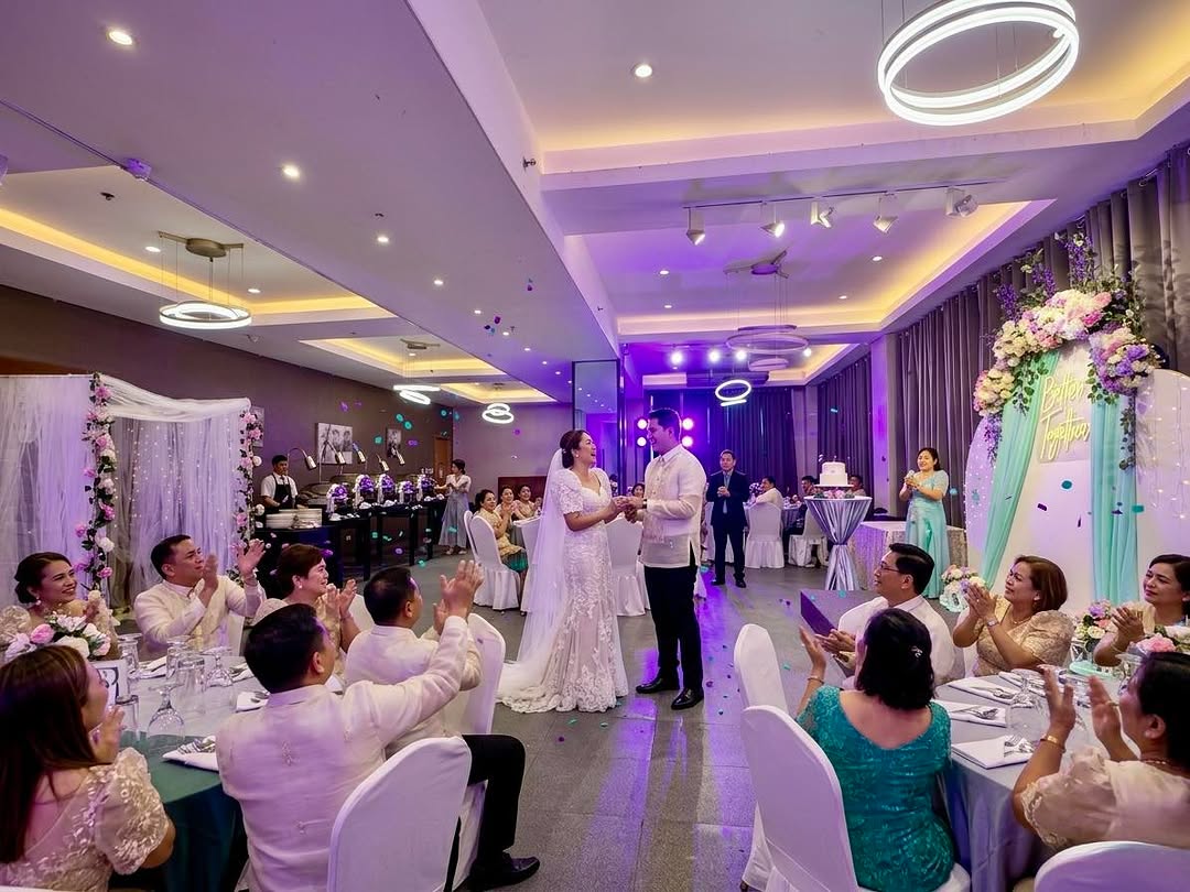 Wedding reception at Catering Trio PH